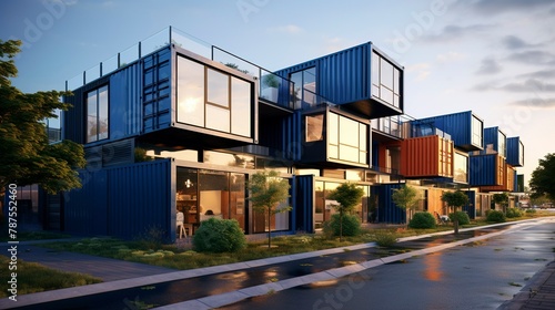 A photo of Container Units with Architectural photo