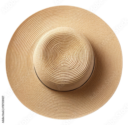 Straw hat white background sombrero headwear