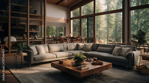 A photo of Homestead Living Reflecting Modern © Xfinity Stock