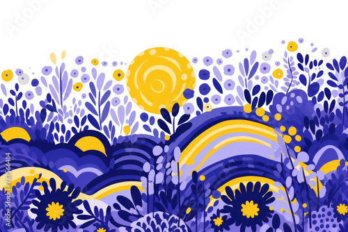 PNG Vector lavender impressionism purple backgrounds pattern.