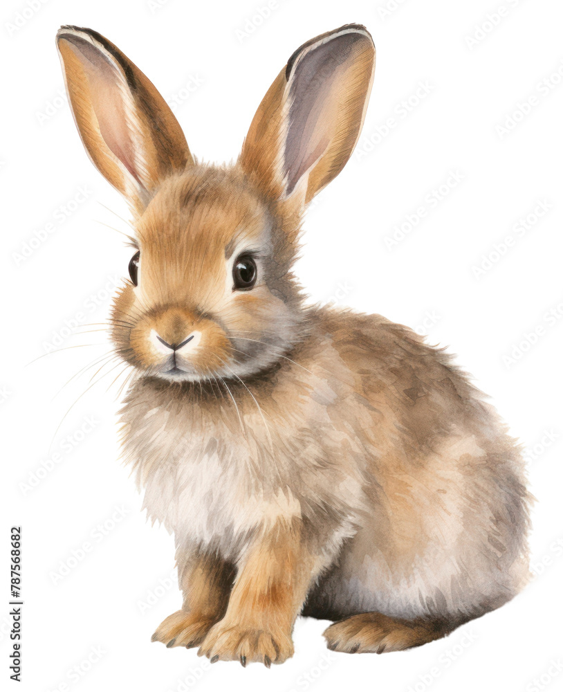 Fototapeta premium PNG Rabbit mammal animal rodent. 