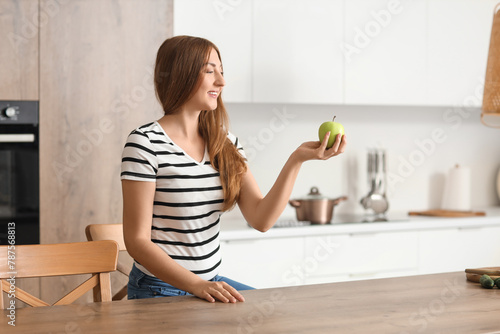 Young pregnant woman with a...