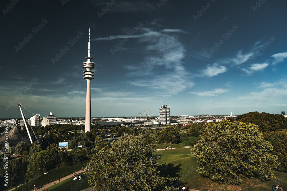 Naklejka premium Olympiapark in Munich, Germany