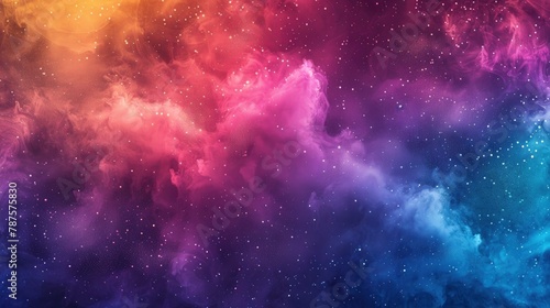 Colorful Background Rainbow Colors Dust, Hd Background Images © NeuroPix