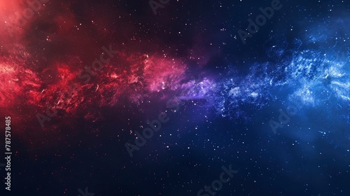 Red And Blue Lines On A Dark Background, Hd Background Images