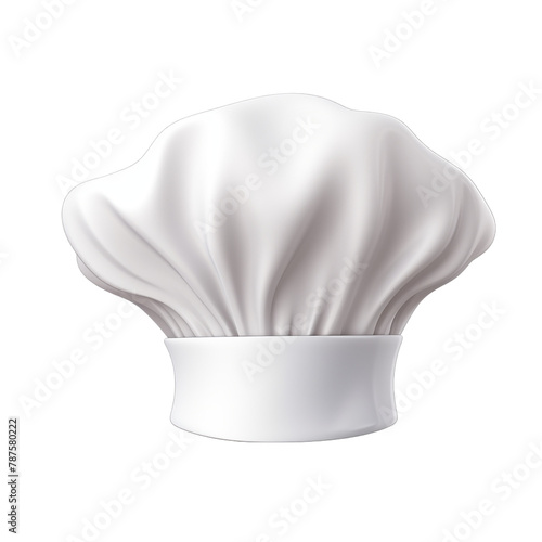 chef hat isolated on white