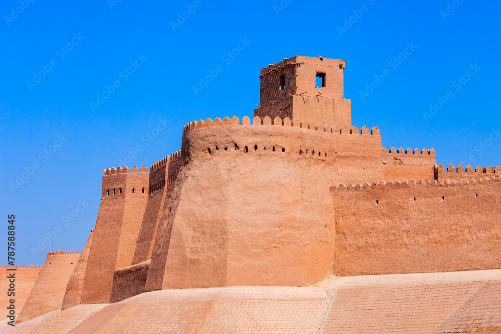 Kunya Ark in Ichan Kala, Khiva