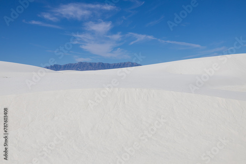 Sand dunes at White Sands National Park, New Mexico