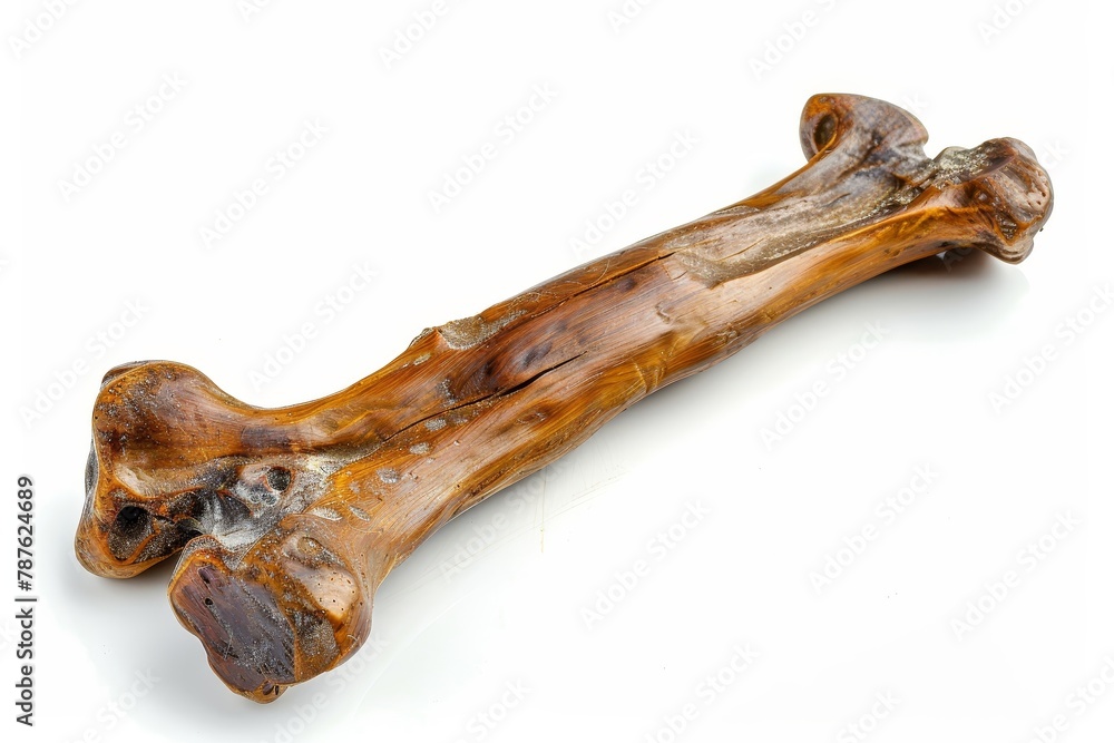 Bone for dog on white background Bone for dog on white background
