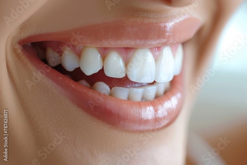 Ceramic veneers created new dental smile