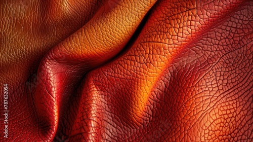 Synthetic Leather Texture Abstract Pattern