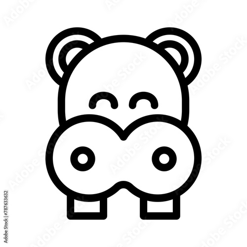 hippopotamus icon