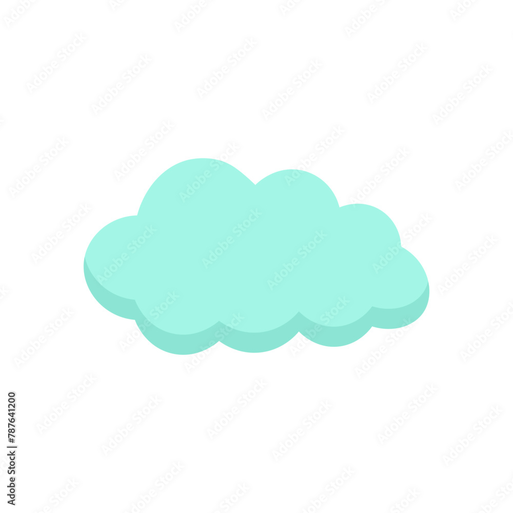 Simple Pastel Cloud