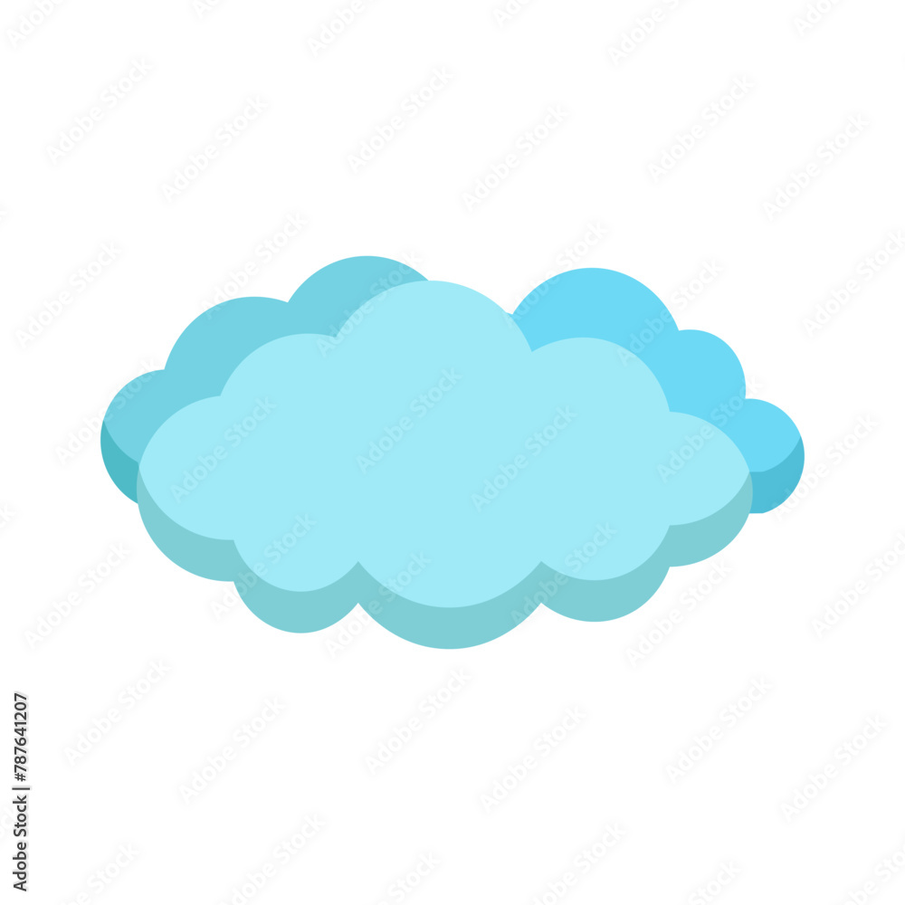 Simple Pastel Cloud