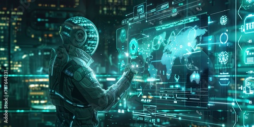 Industry, Technology and Innovation: High-tech, futuristic imagery showcasing innovation.