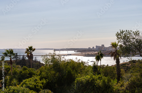 View of Praia da Rocha from Ferragudo, Algarve