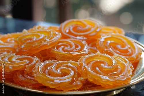 Jalebi is a popular Indian dessert