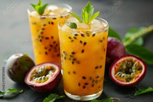 Passion fruit juice refreshing and healthy option