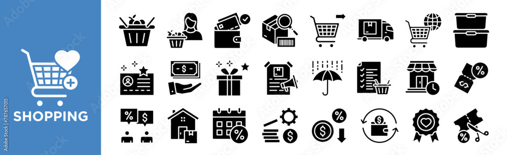 Shopping Icon Set
Shopping Icon Set