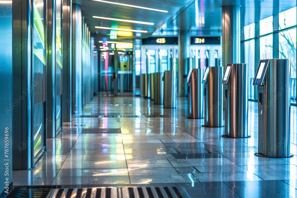 Access control system with electronic cards for entry denying ...