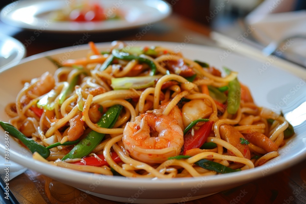 Chinese stir fried noodles Chinese stir fried noodles
