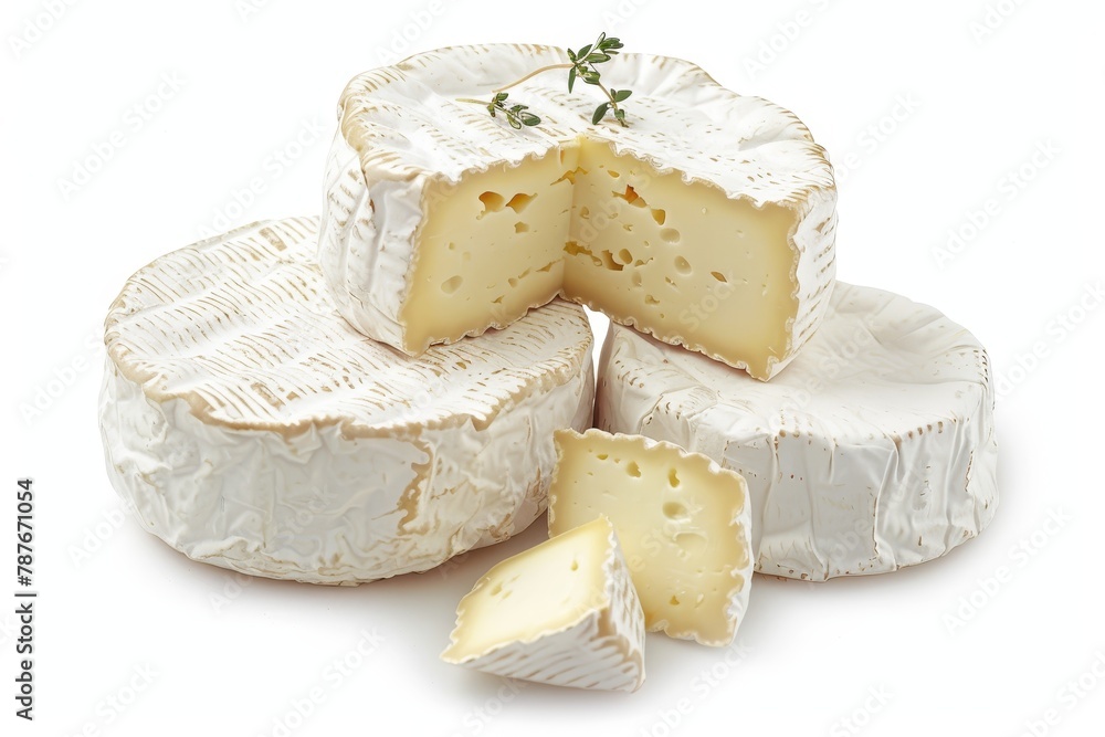 Delicate French Camembert stands out among Dutch cheeses