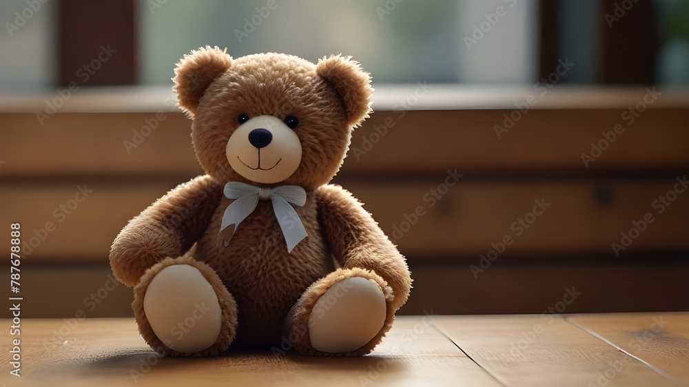 Obraz premium brown teddy bear