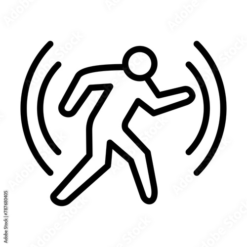 Motion Sensor Icon