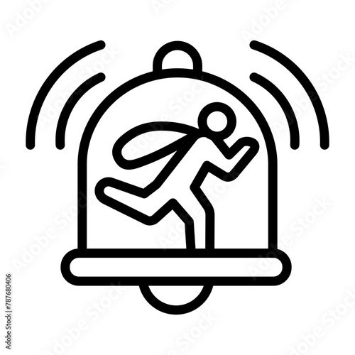 Burglar Alarm Icon