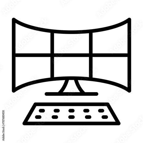 Surveillance Monitor Icon