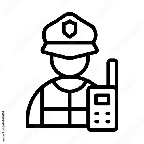Security Officer Icon