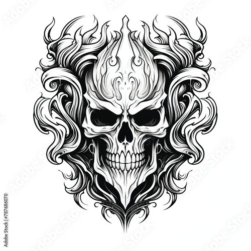 Harley davidson skull logo vector art decorative skeletons fashion skull skull painting pumpkin sketch realistic hand drawing background latex skull masks hand drawn house frog hand drawing