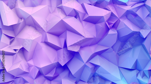 A purple background with a lot of triangles