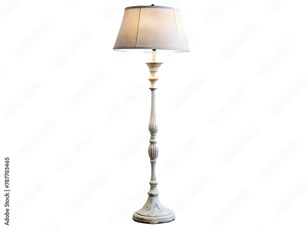 Floor lamp on transparent background Floor lamp on transparent background