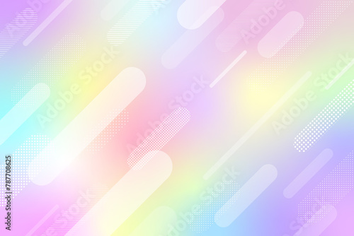 背景素材 虹色 ピンク グラデーション バックグラウンド カラフル斜め ドット ゆめかわ