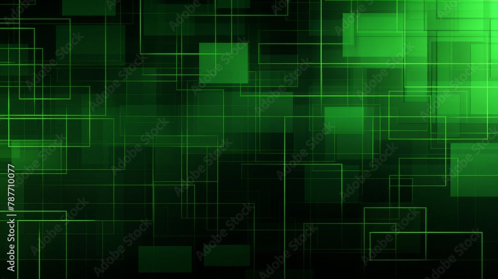 Green Grid Fullscreen Background Wallpaper