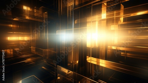 Metalic Abstract modern background