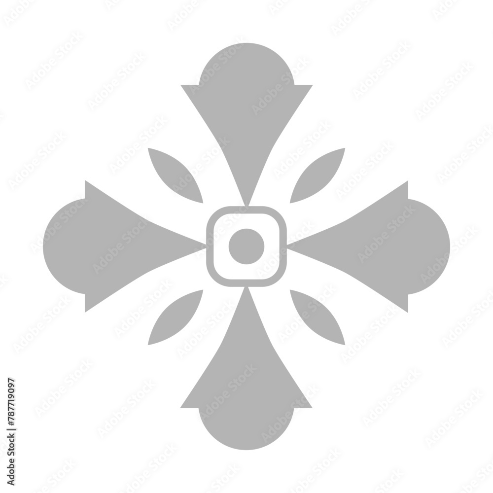 Abstract simple floral leaves element bundle Abstract simple floral leaves element bundle