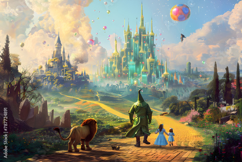 Enchanting Journey Down the Yellow Brick Road to Emerald City