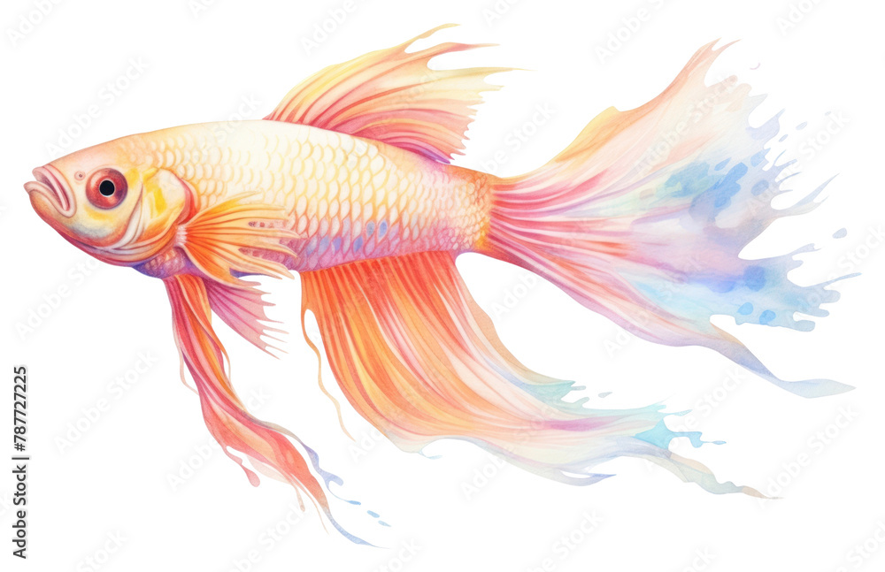 Fototapeta premium PNG Fish fish goldfish animal.