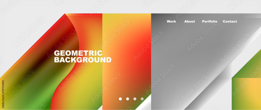 A fluid geometric background featuring a gradient of red, yellow, and green shades. The design is reminiscent of a liquid display device, perfect for a laptop brands logo or font A fluid geometric background featuring a gradient of red, yellow, and green shades. The design is reminiscent of a liquid display device, perfect for a laptop brands logo or font