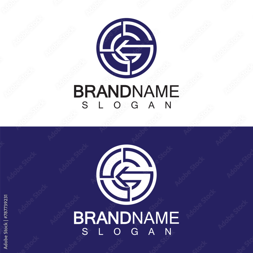 Letter G arrow logo vector template Letter G arrow logo vector template