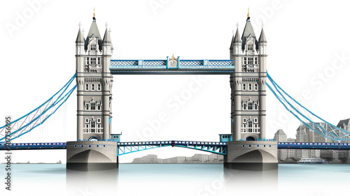 PNG London bridge tower architecture building. photo