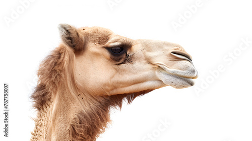 WS Camel lying on sand in the desert Camel yawn in nubra valley india Camel and Donkey, Generative ai