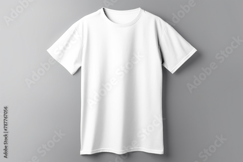 T-shirt png mockup, transparent background