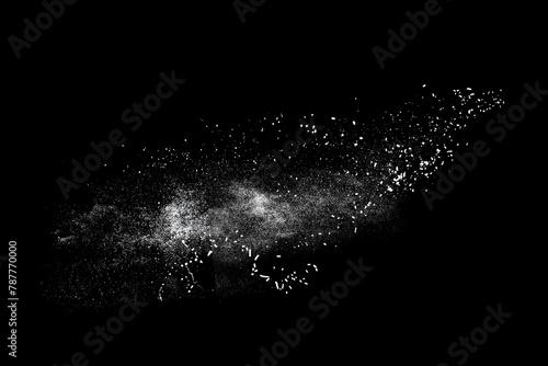 abstract powder splatted background,Freeze motion of color powder exploding throwing color powder,color glitter texture on black background