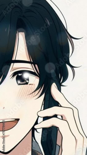 man talking on the phone