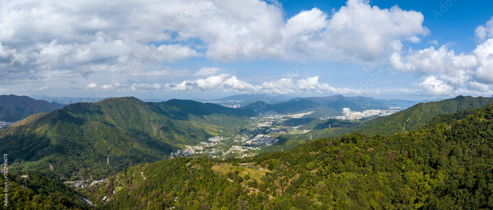 View from Kadoorie Farm Over the Clouds