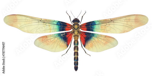 PNG Insect dragonfly animal magnification. AI generated Image by rawpixel.