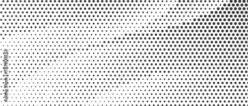 Modern halftone pattern horizontal background photo